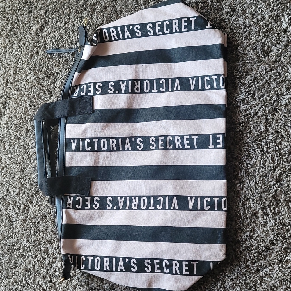 Victoria's Secret Striped Bag - Picture 2 of 4